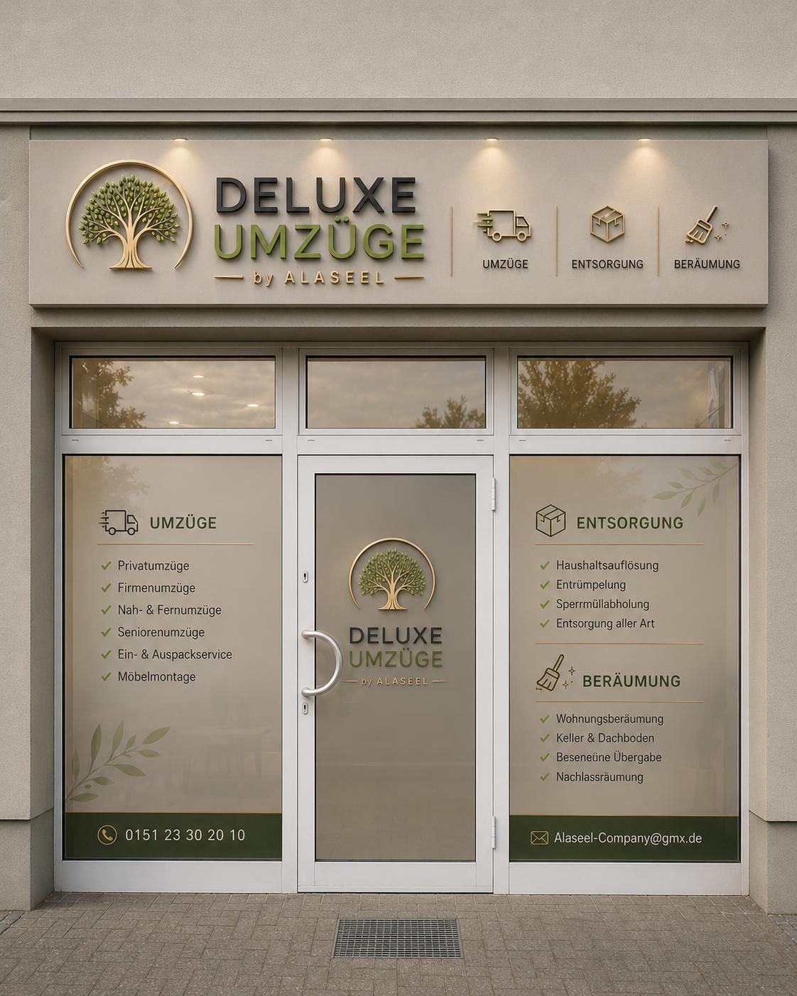 Standort und Büro von Deluxe Umzüge by ALASEEL in Wismar